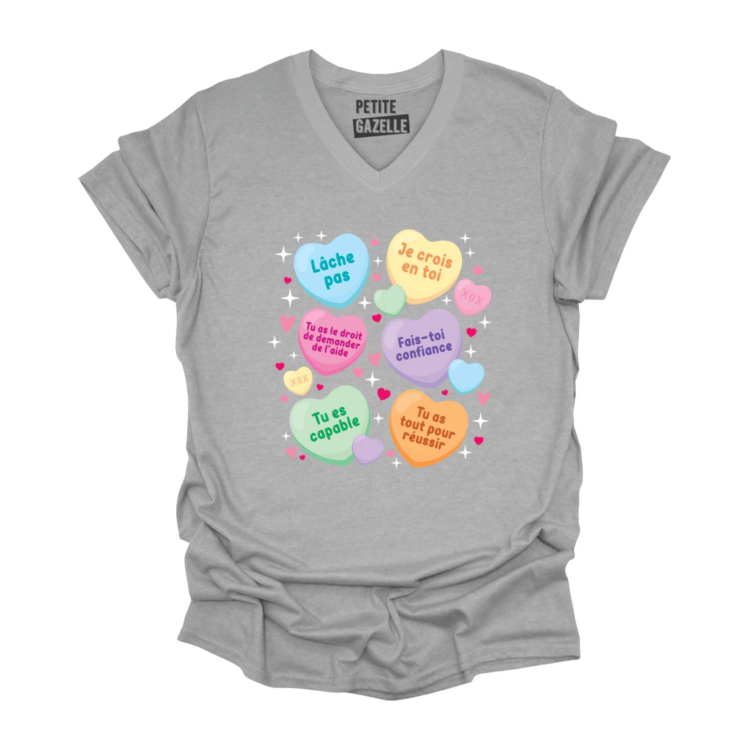 TSHIRT COL en V | Encouragements