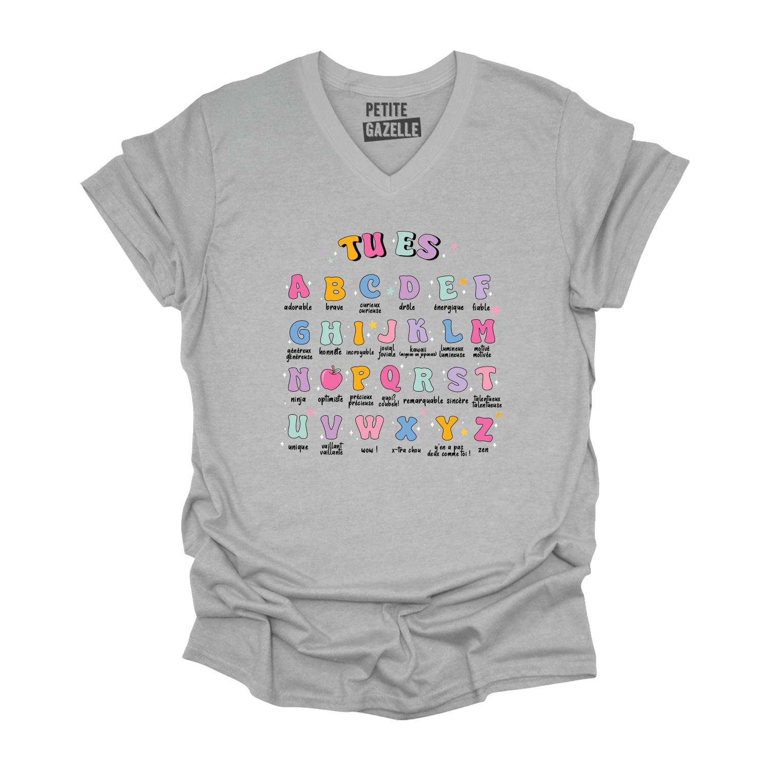 TSHIRT COL en V | Tu es