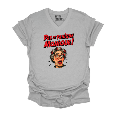 TSHIRT COL en V | Pas de panique Monique !