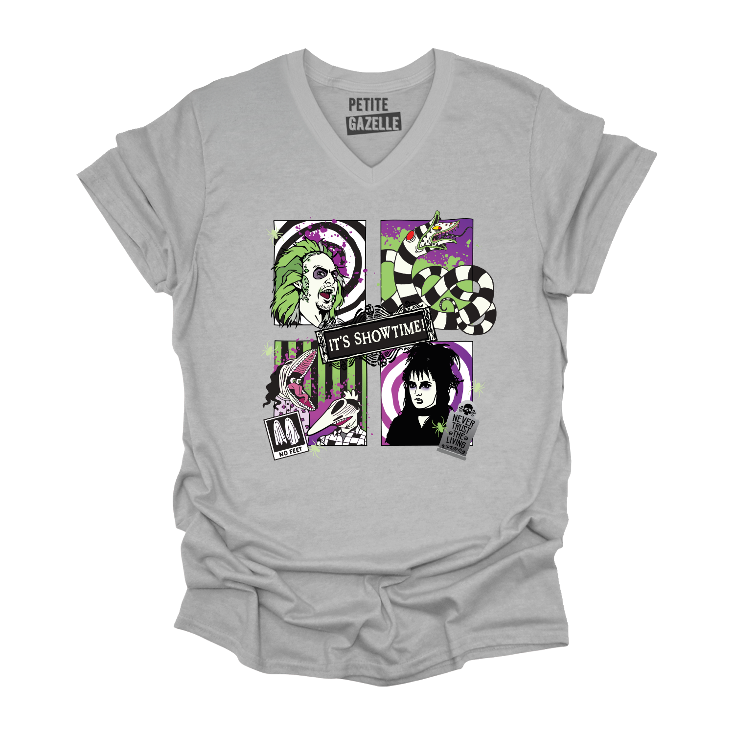 TSHIRT COL en V | It's showtime !