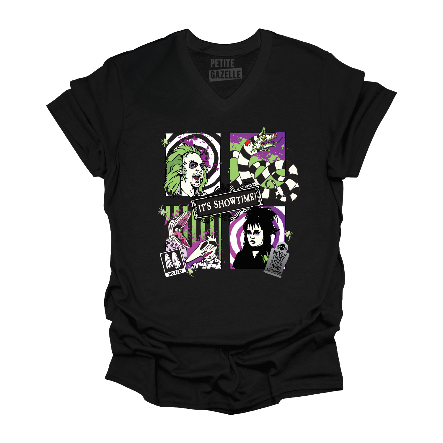 TSHIRT COL en V | It's showtime !