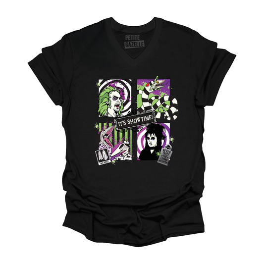 TSHIRT COL en V | It's showtime !