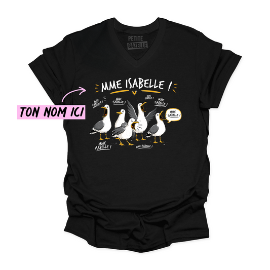 TSHIRT COL en V | Les petites mouettes