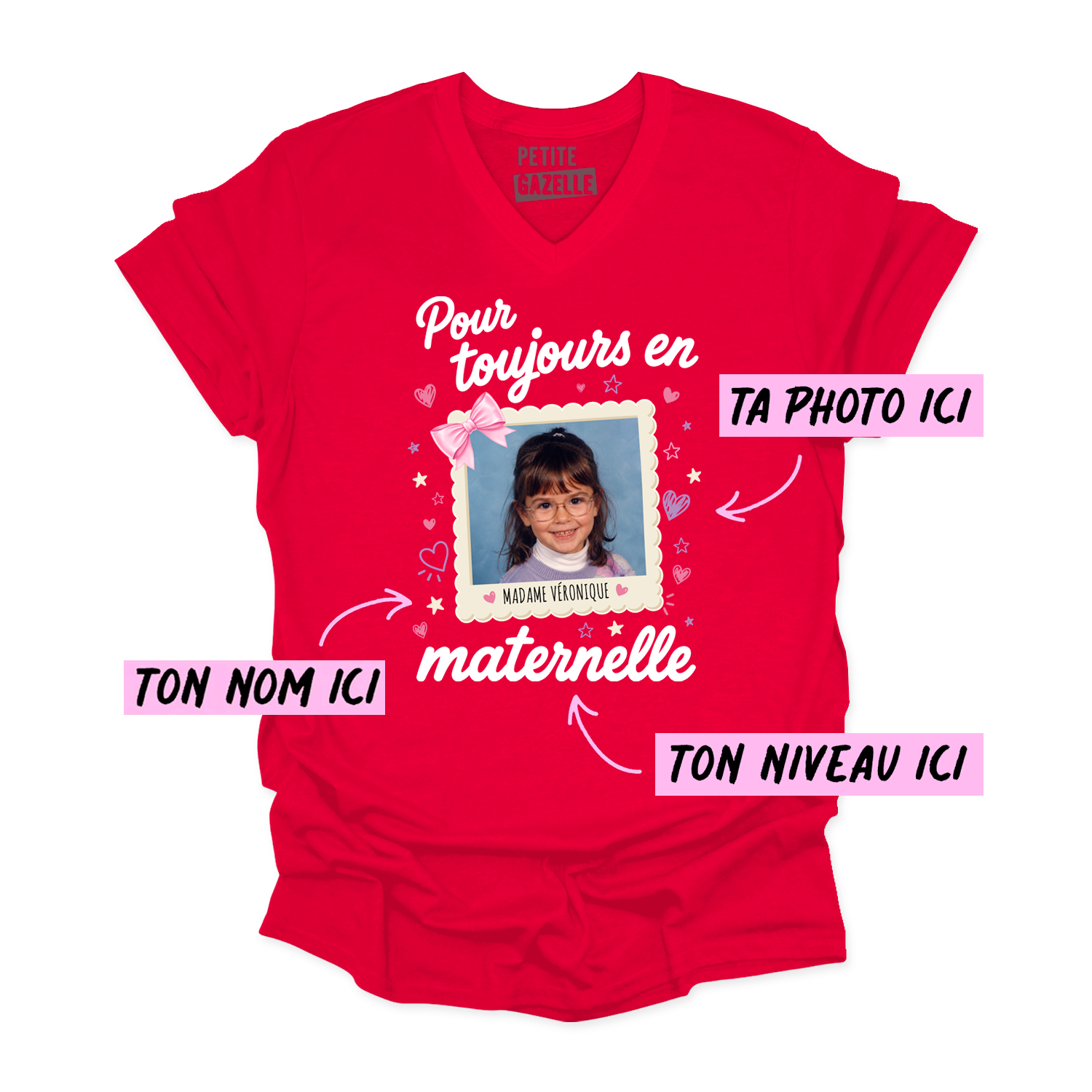 TSHIRT COL en V | Pour toujours