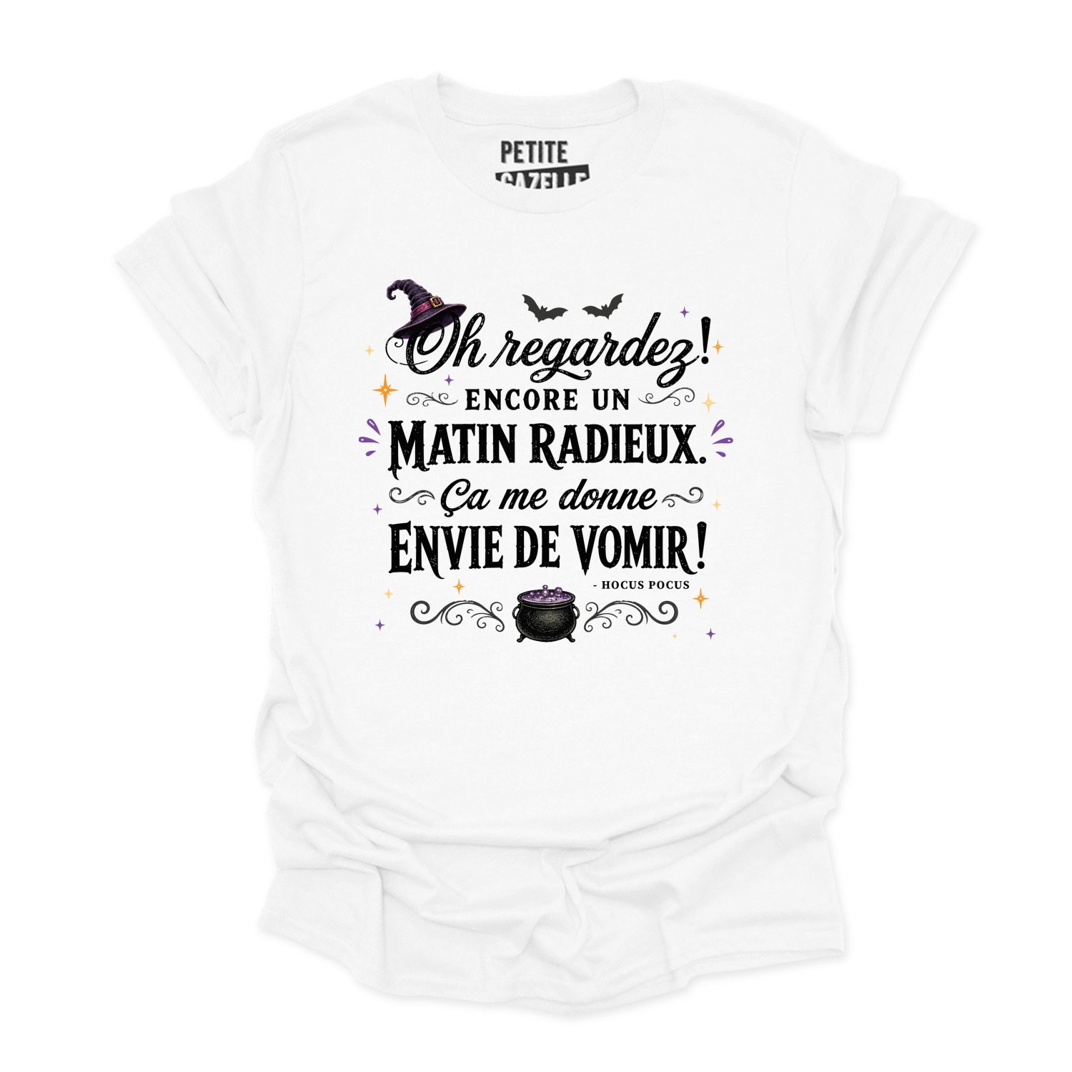 T-SHIRT COL ROND | Oh regardez, encore un matin radieux