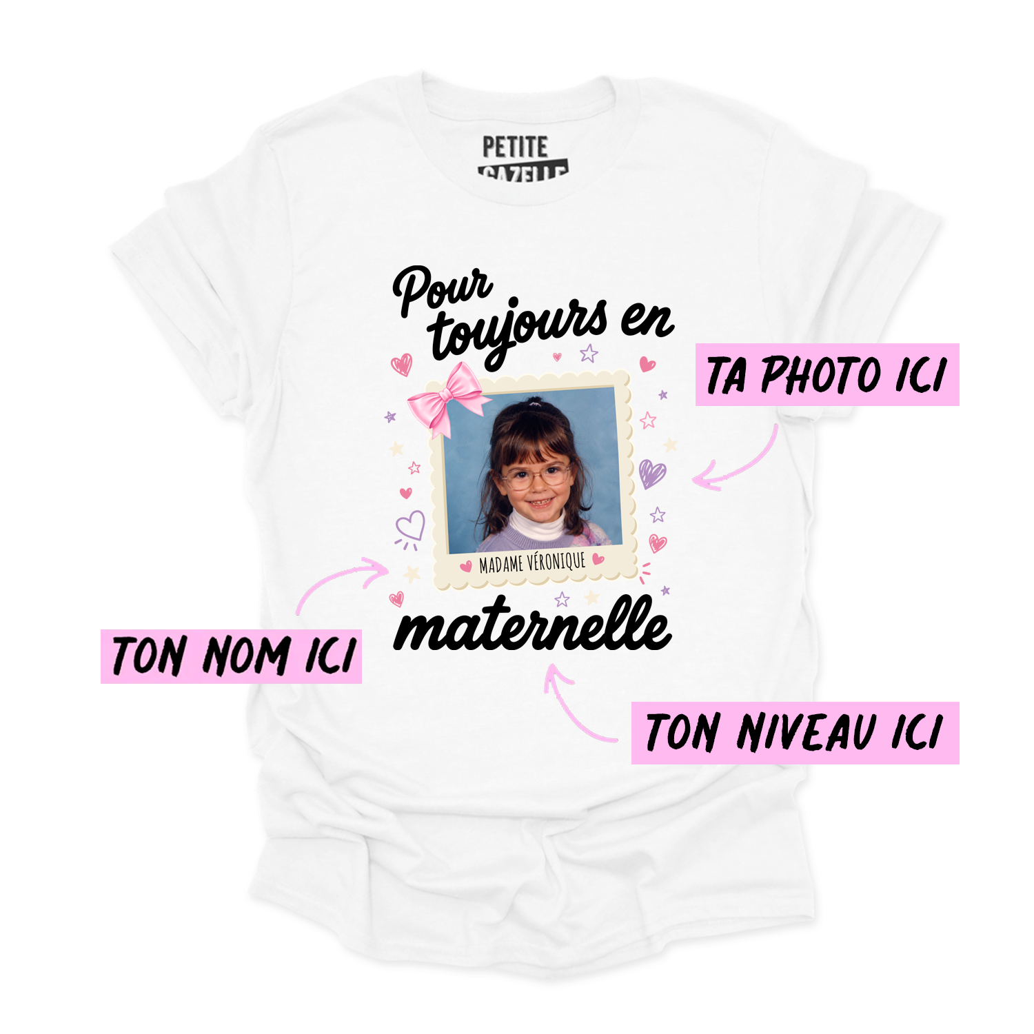 T-SHIRT COL ROND | Pour toujours