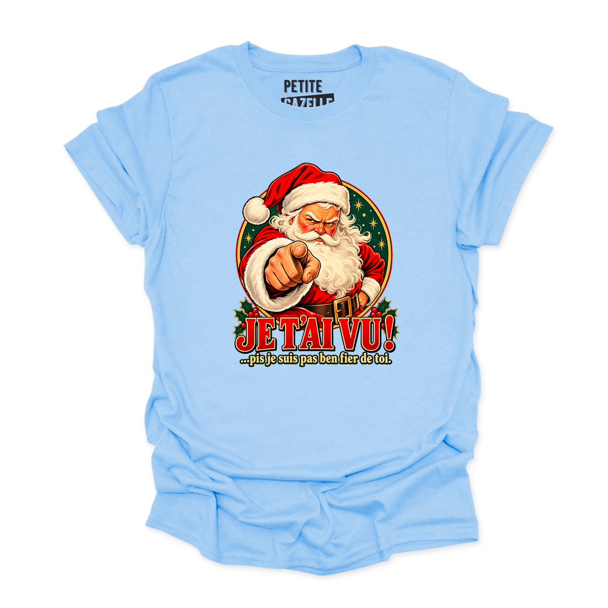 T-SHIRT COL ROND | Je t'ai vu !