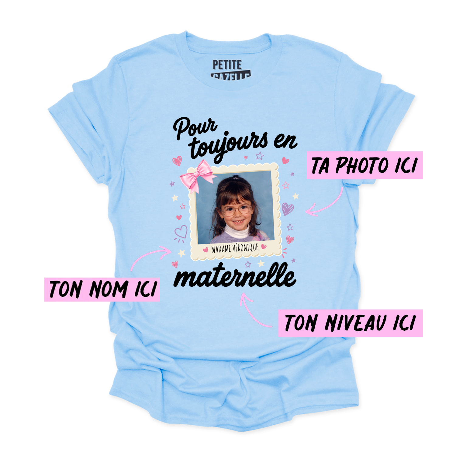 T-SHIRT COL ROND | Pour toujours
