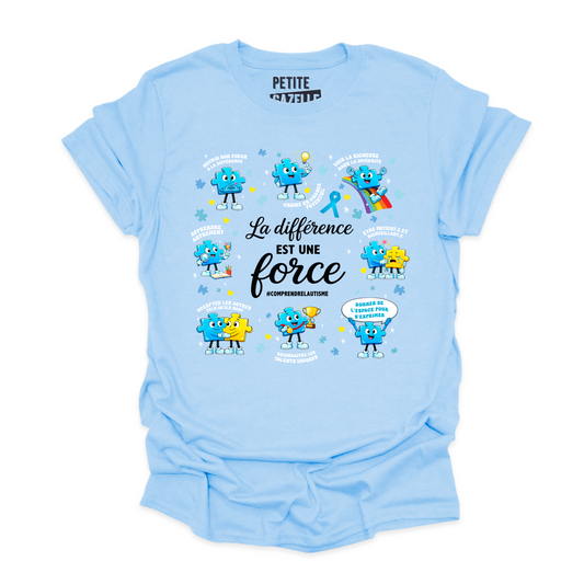 T-SHIRT COL ROND | Comprendre l'autisme