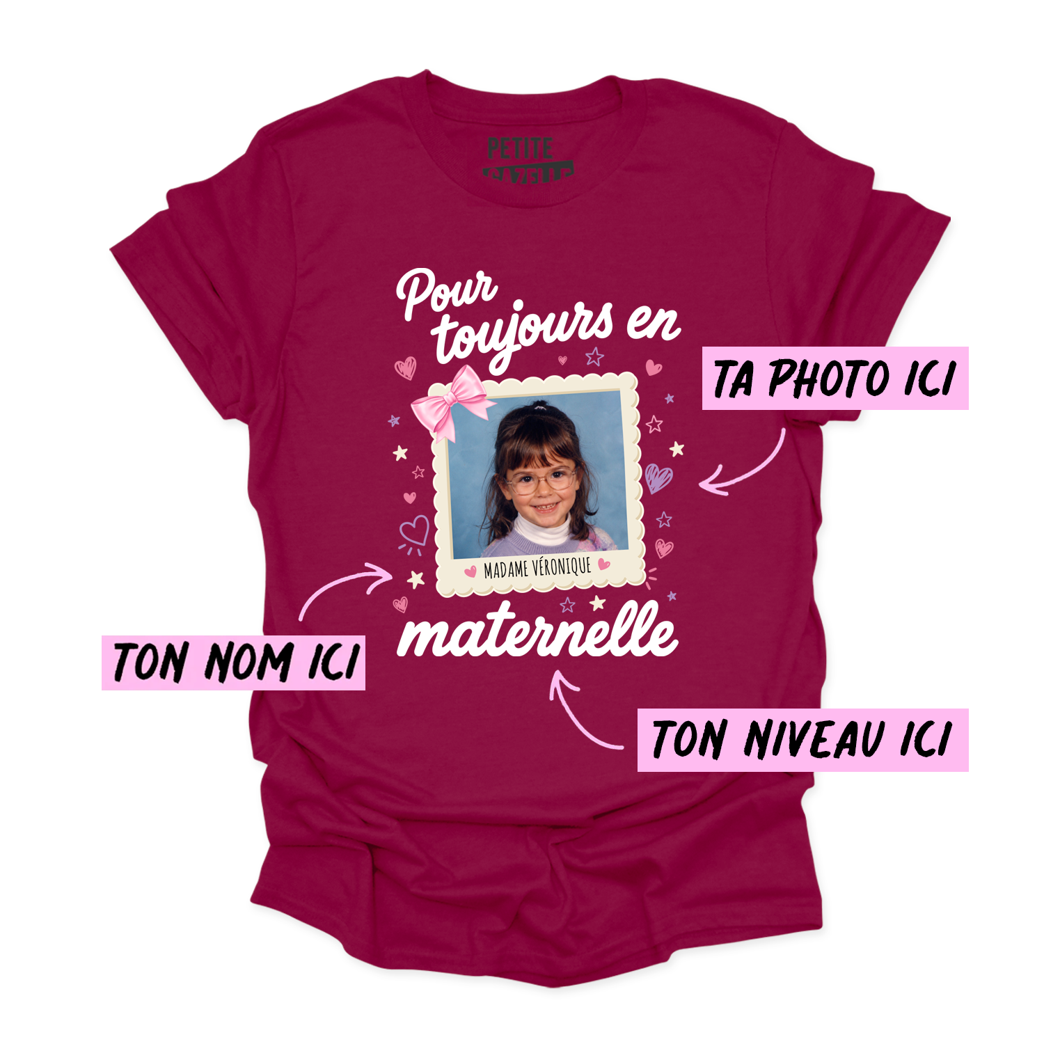 T-SHIRT COL ROND | Pour toujours