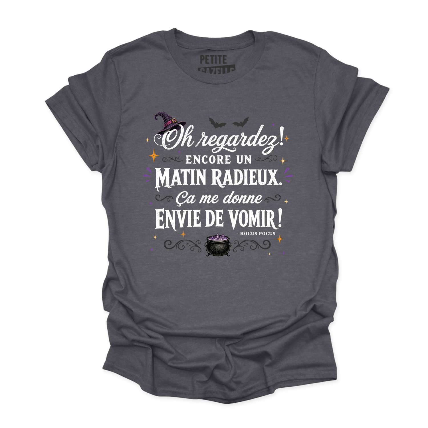 T-SHIRT COL ROND | Oh regardez, encore un matin radieux