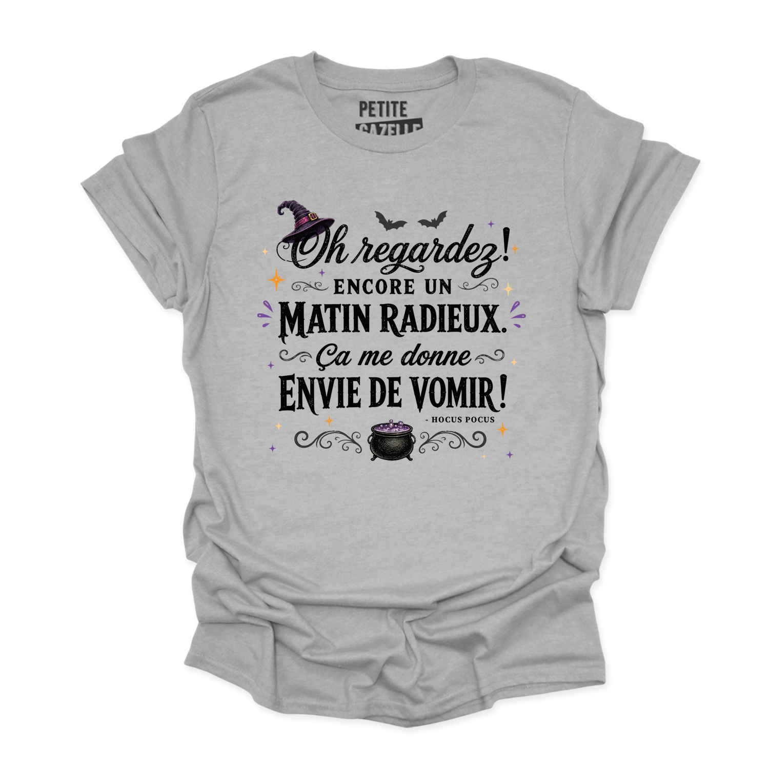 T-SHIRT COL ROND | Oh regardez, encore un matin radieux