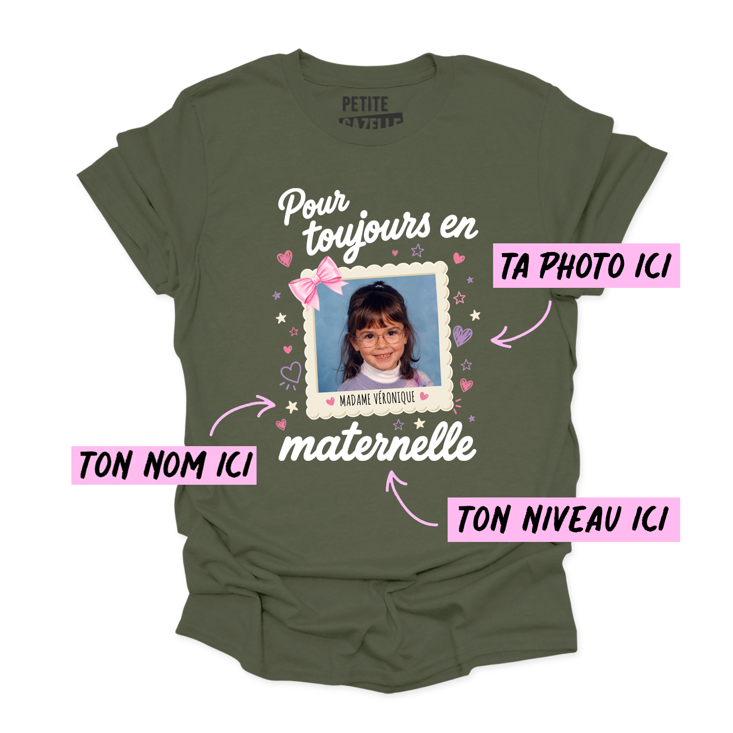 T-SHIRT COL ROND | Pour toujours