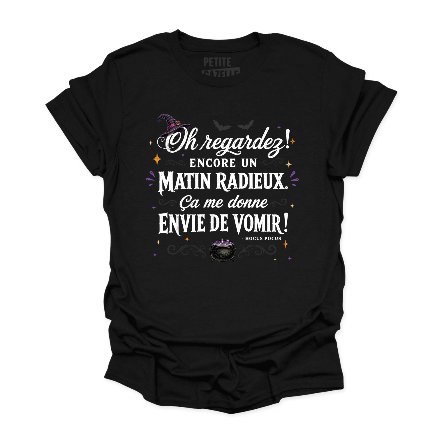 T-SHIRT COL ROND | Oh regardez, encore un matin radieux
