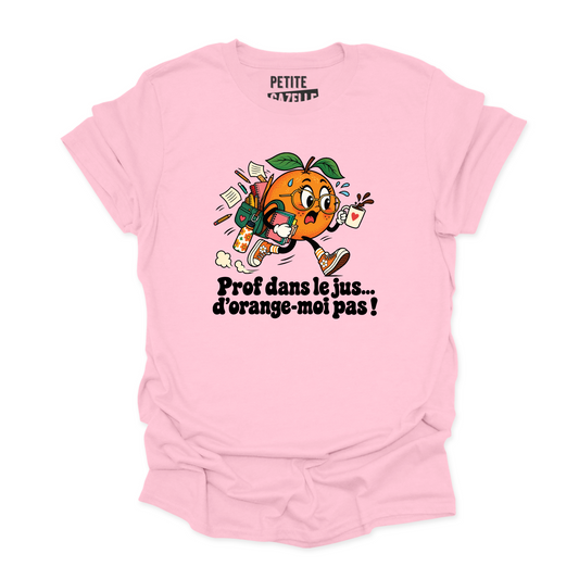 T-SHIRT COL ROND | Prof dans le jus ...