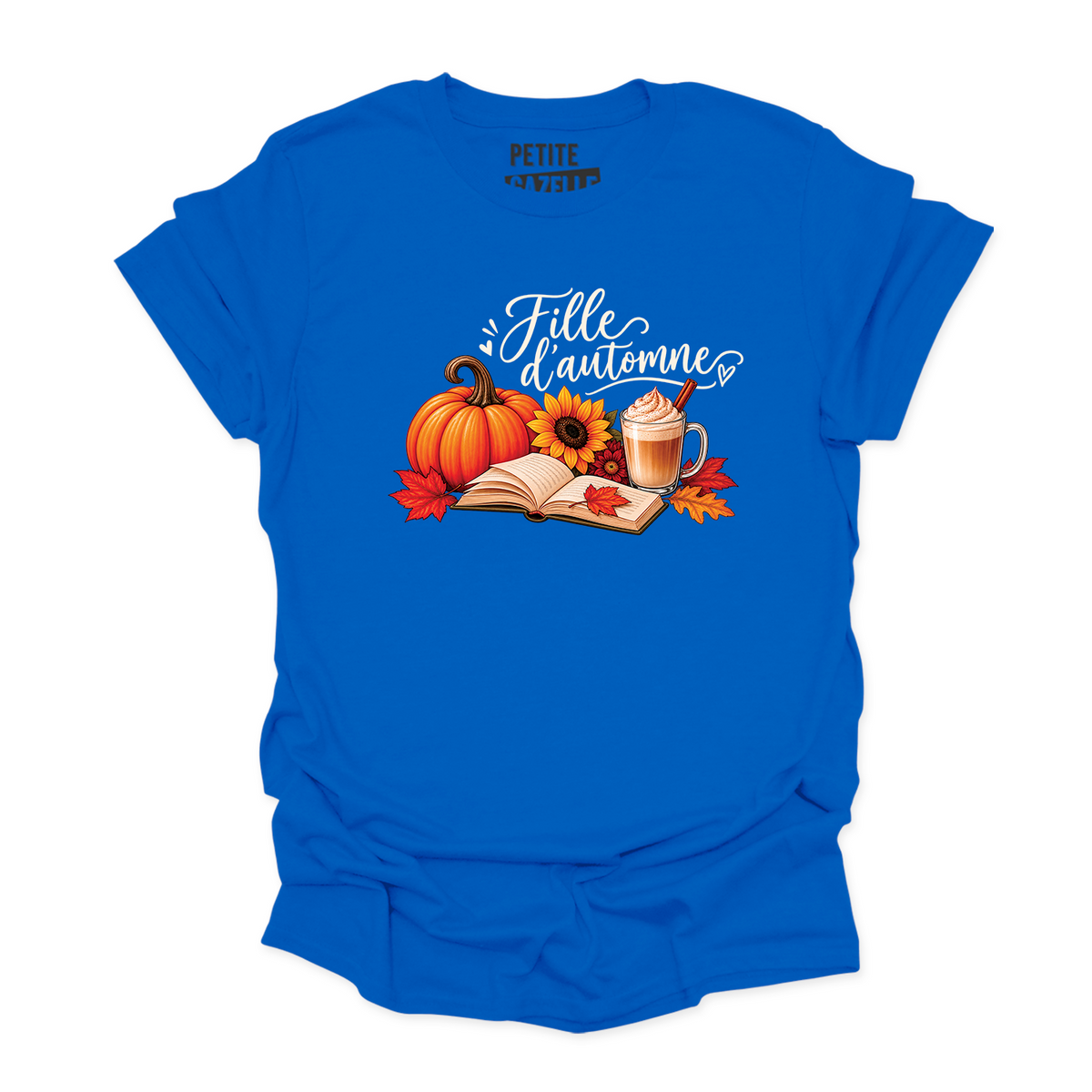 T-SHIRT COL ROND | Citrouille & Livres
