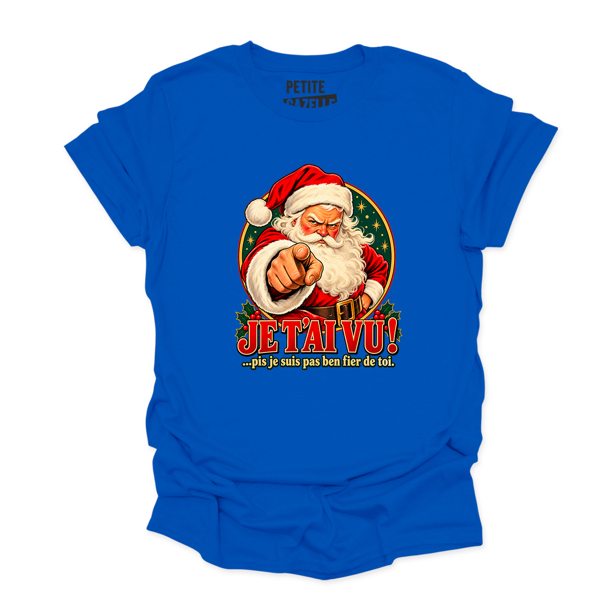 T-SHIRT COL ROND | Je t'ai vu !