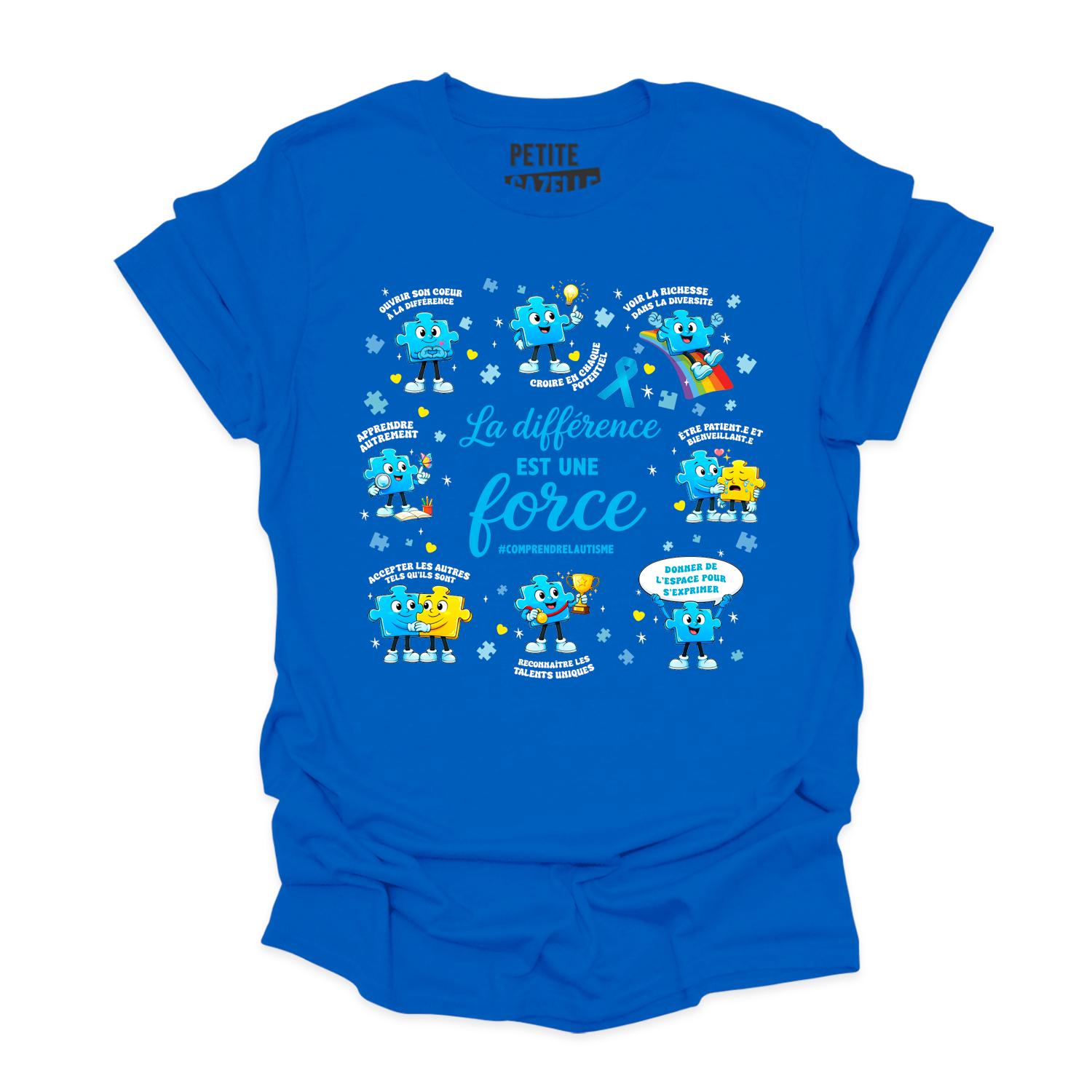 T-SHIRT COL ROND | Comprendre l'autisme