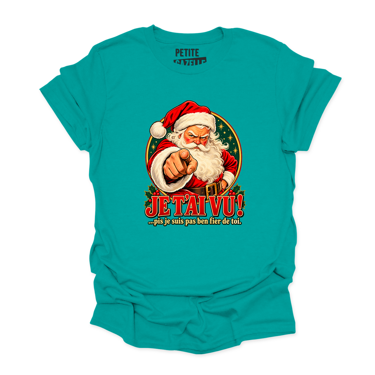 T-SHIRT COL ROND | Je t'ai vu !