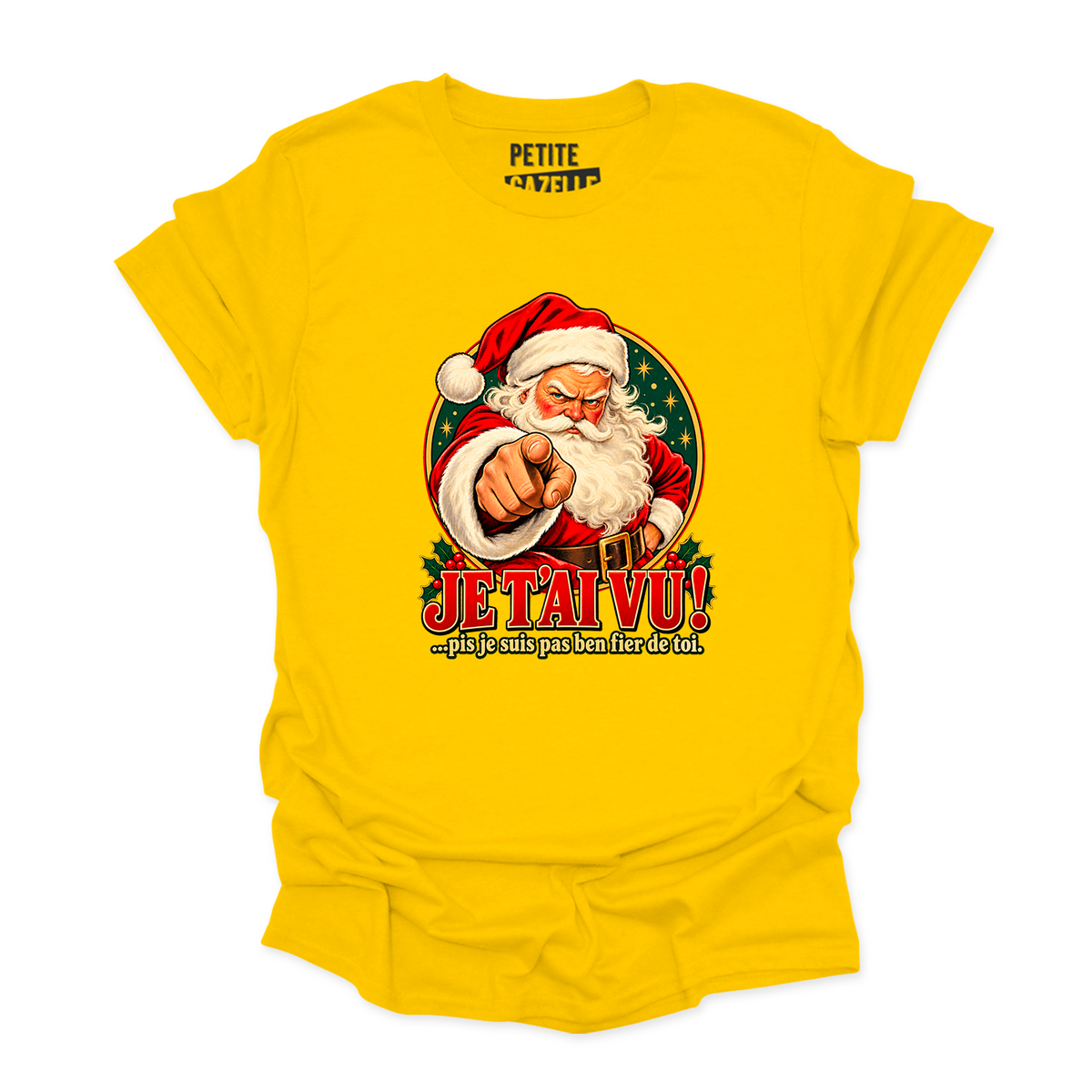 T-SHIRT COL ROND | Je t'ai vu !
