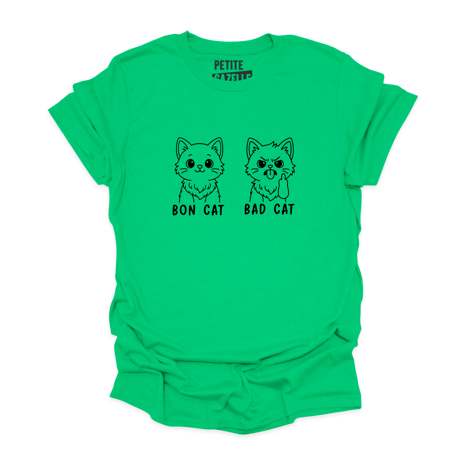 TSHIRT COL ROND | Bon Cat Bad Cat