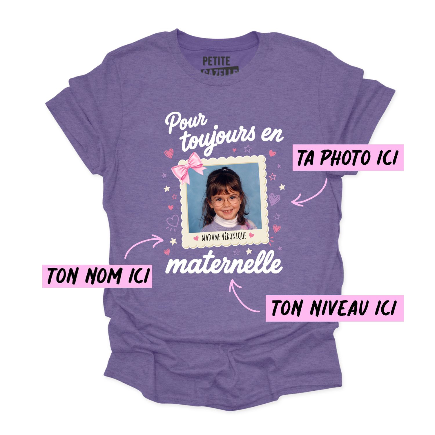 T-SHIRT COL ROND | Pour toujours