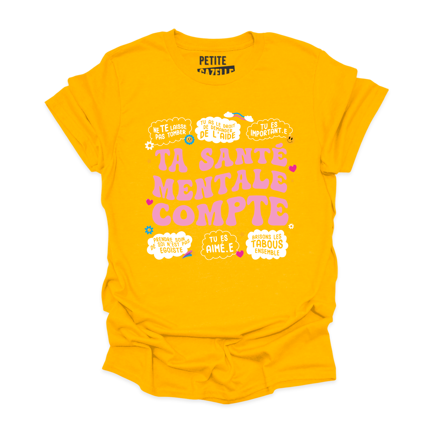 T-SHIRT COL ROND | Ta santé mentale compte