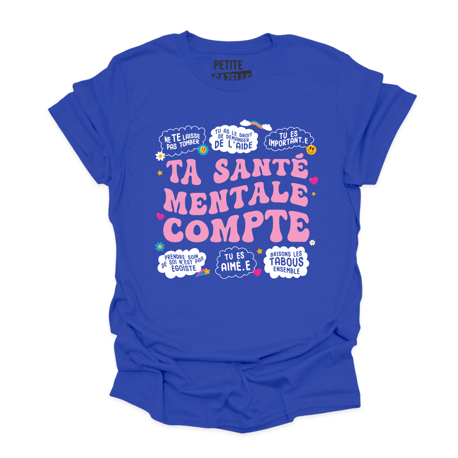 T-SHIRT COL ROND | Ta santé mentale compte