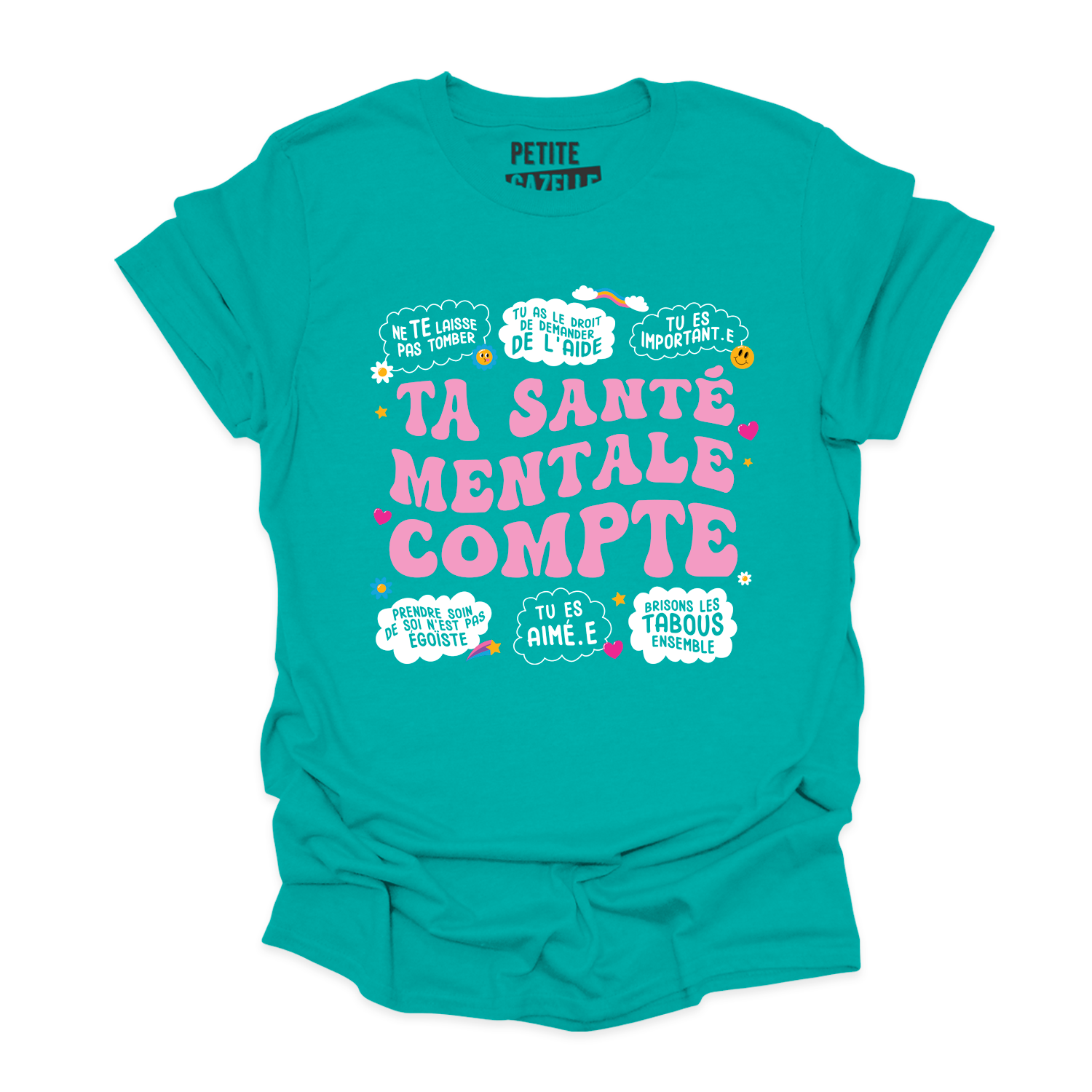 T-SHIRT COL ROND | Ta santé mentale compte