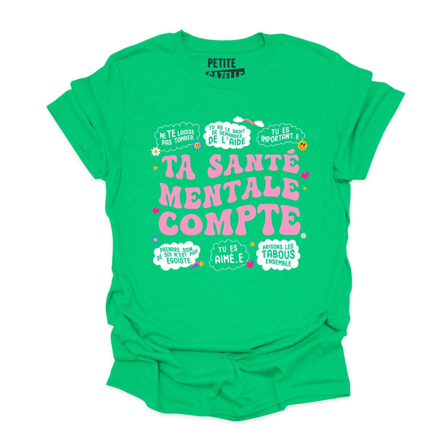 T-SHIRT COL ROND | Ta santé mentale compte