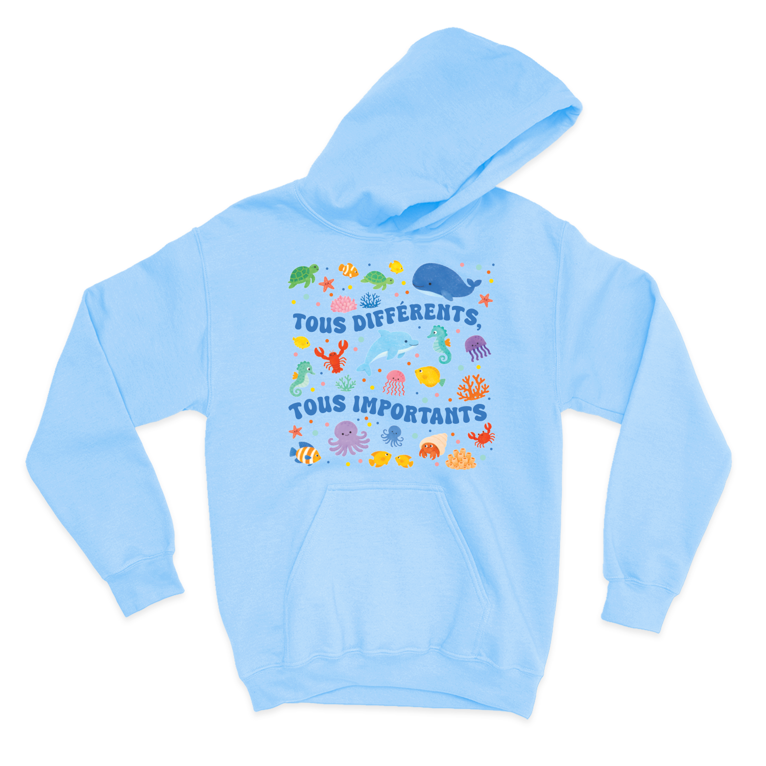 HOODIE | Tous différents, tous importants