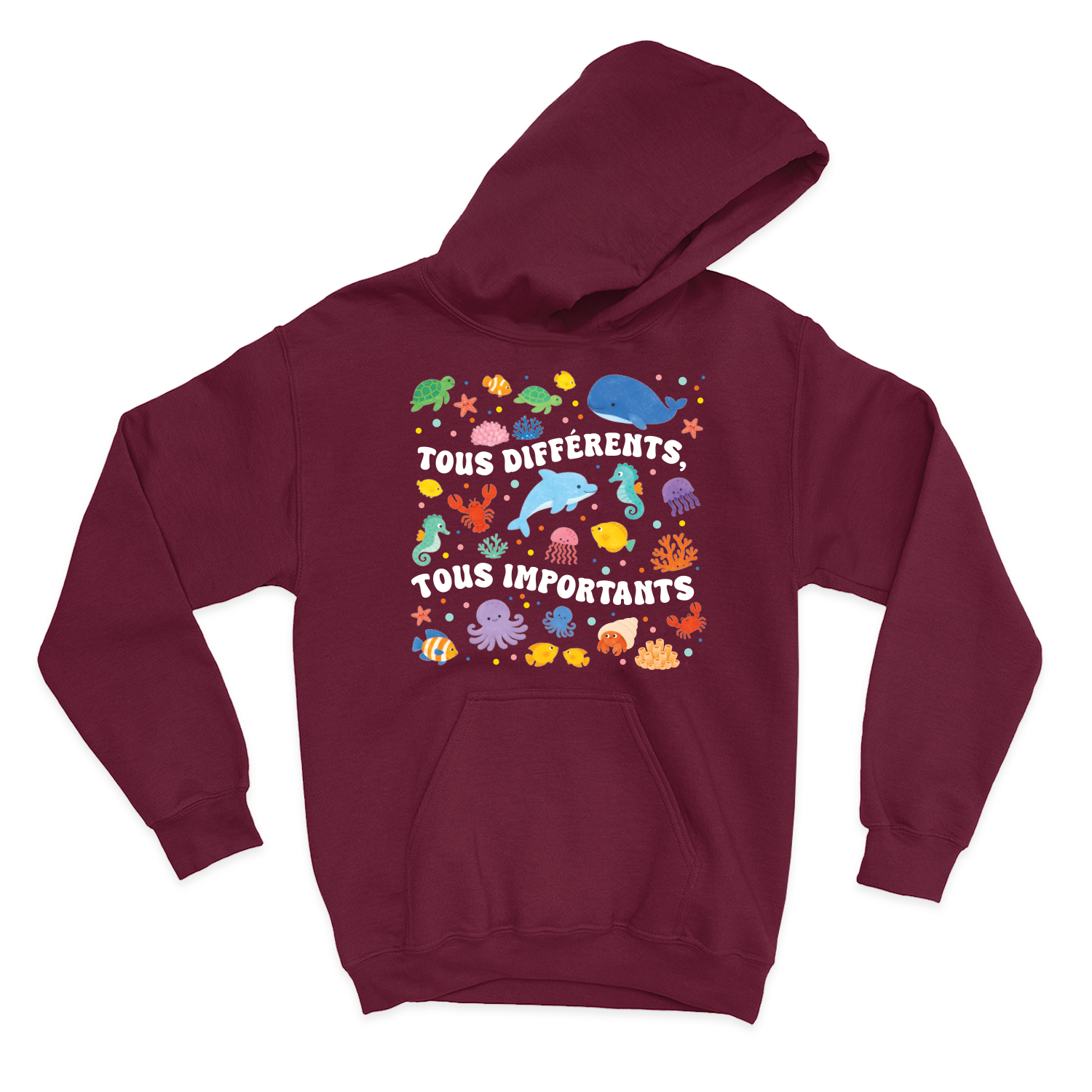 HOODIE | Tous différents, tous importants