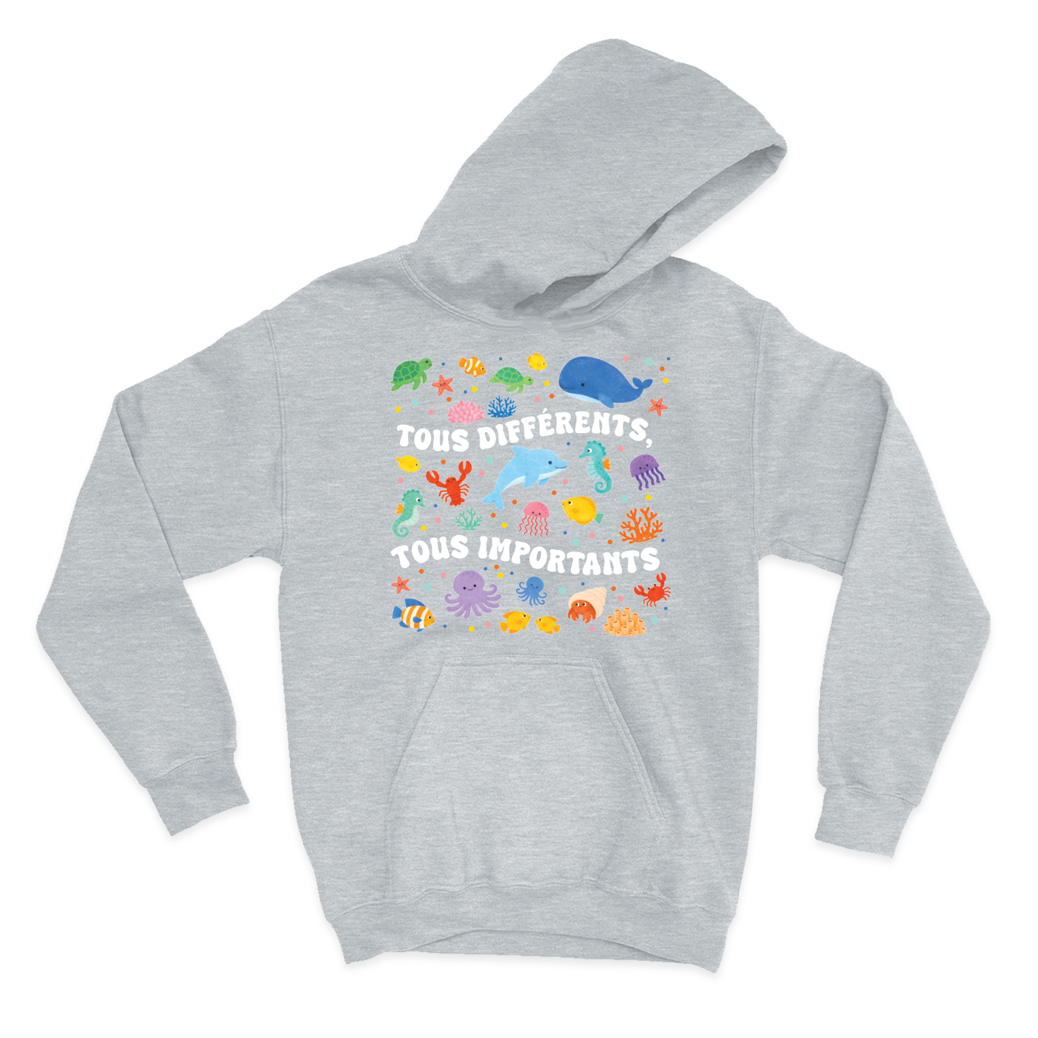 HOODIE | Tous différents, tous importants