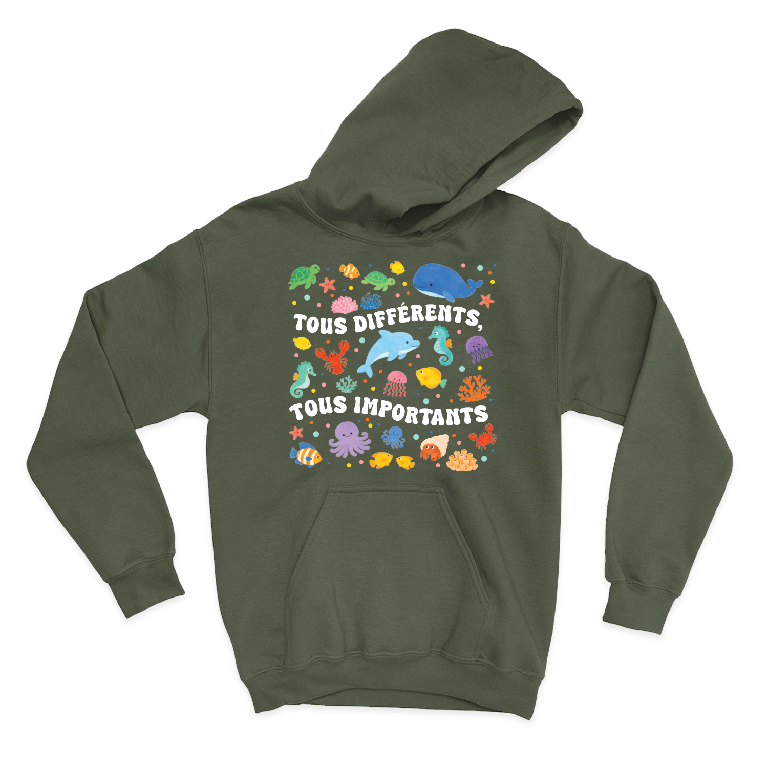 HOODIE | Tous différents, tous importants