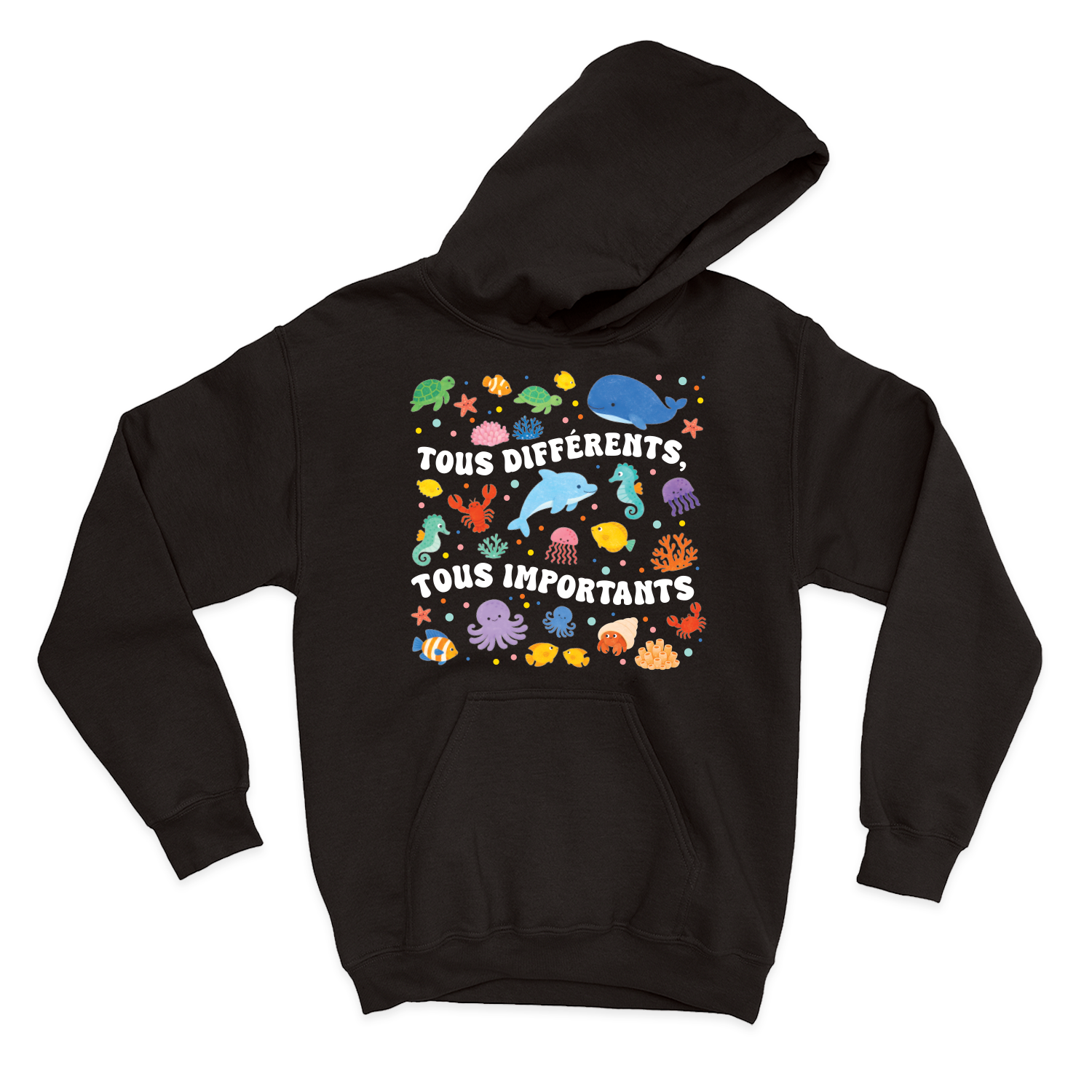HOODIE | Tous différents, tous importants