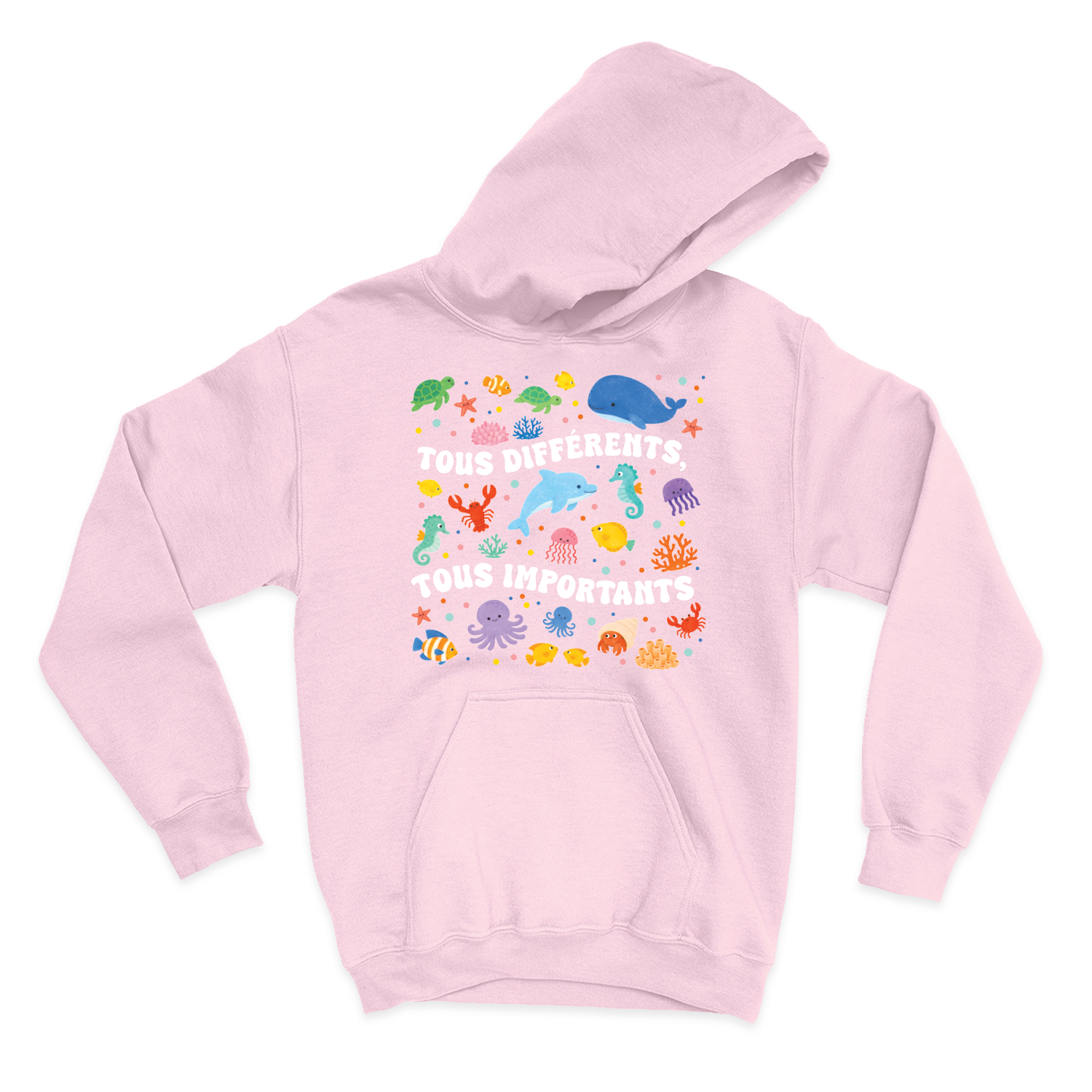 HOODIE | Tous différents, tous importants