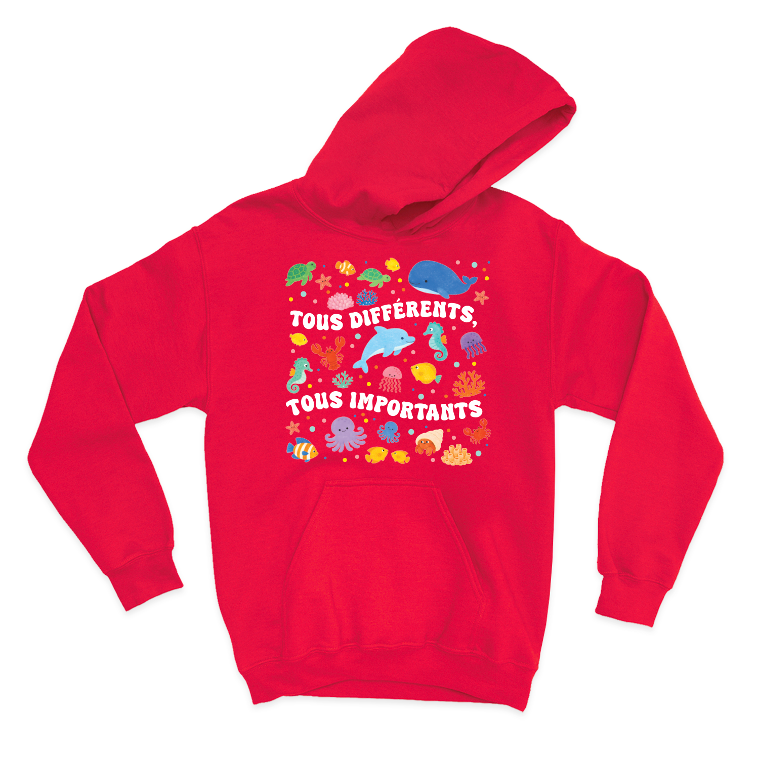 HOODIE | Tous différents, tous importants