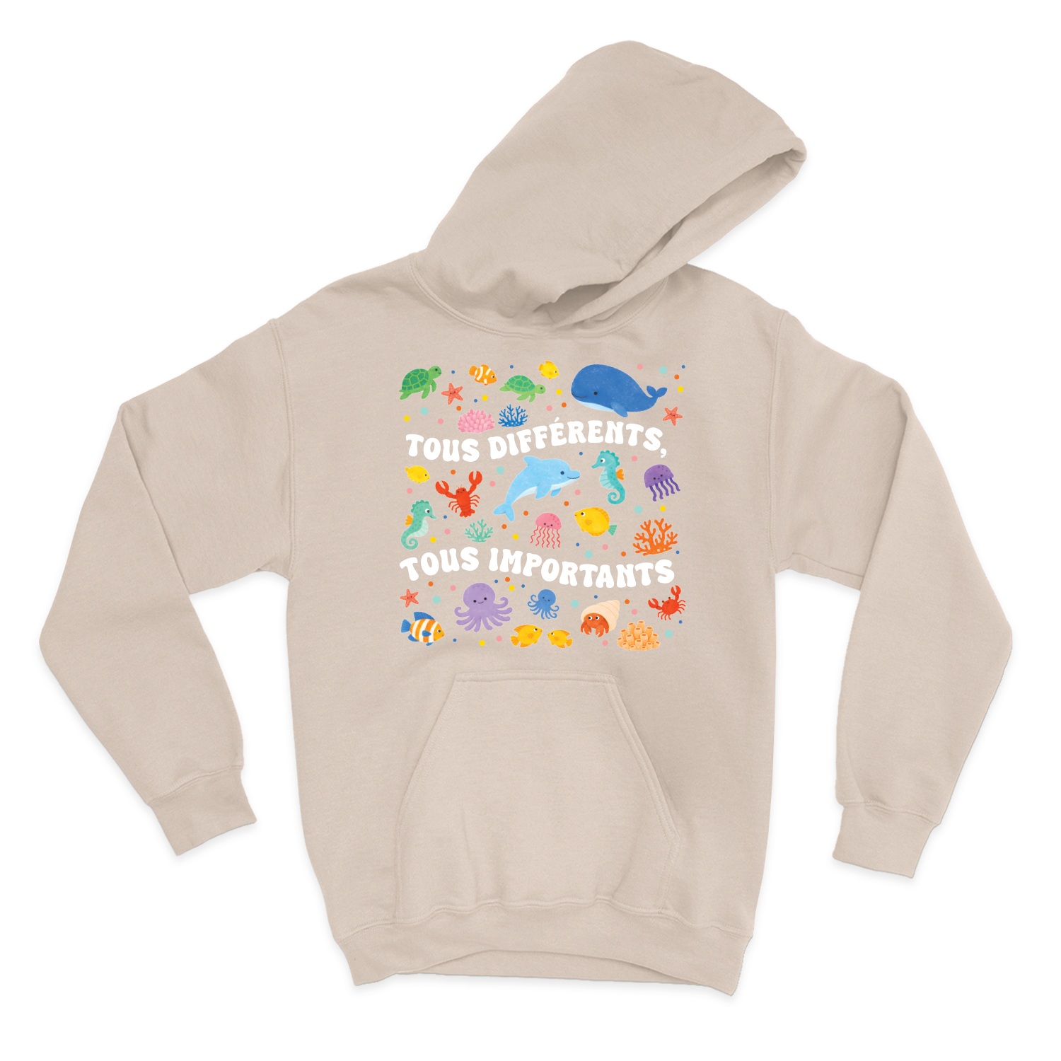 HOODIE | Tous différents, tous importants