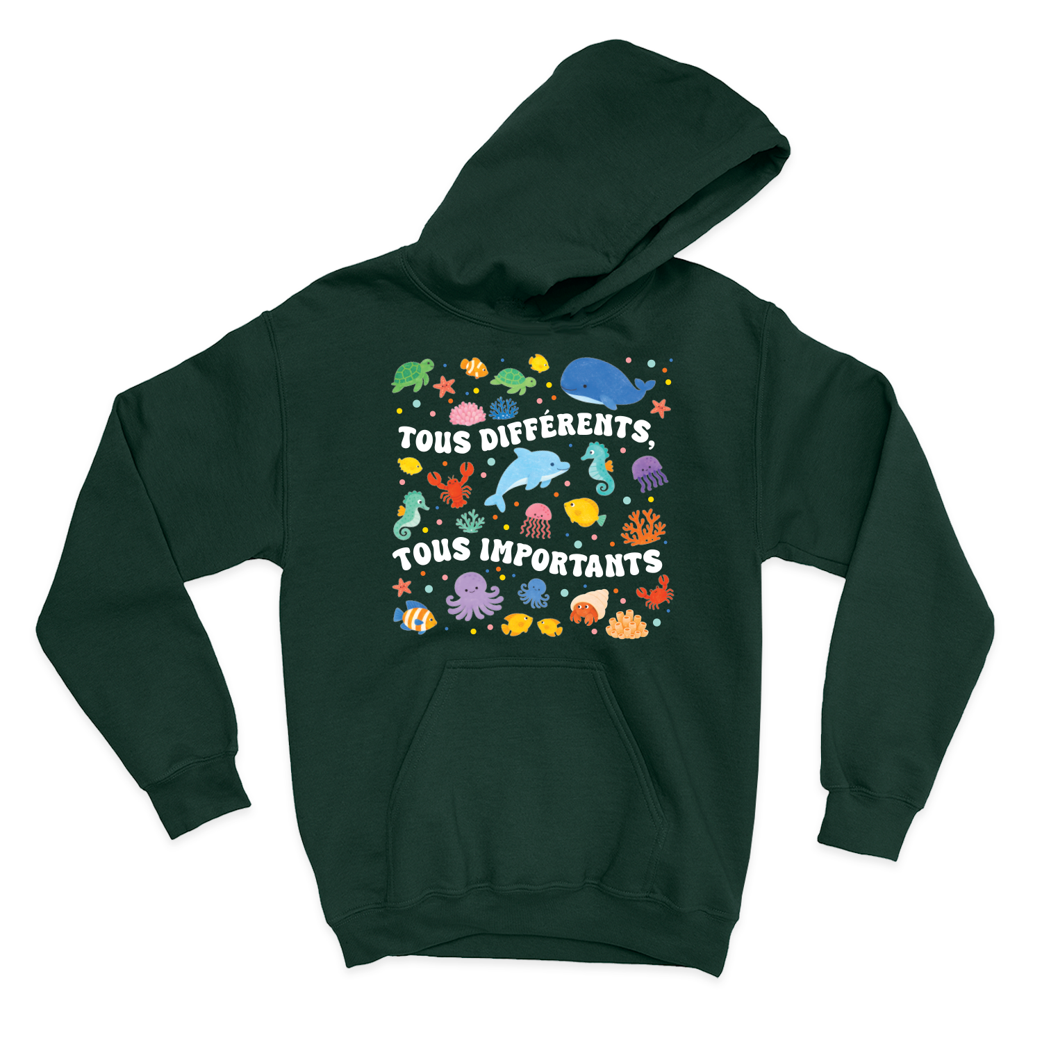 HOODIE | Tous différents, tous importants