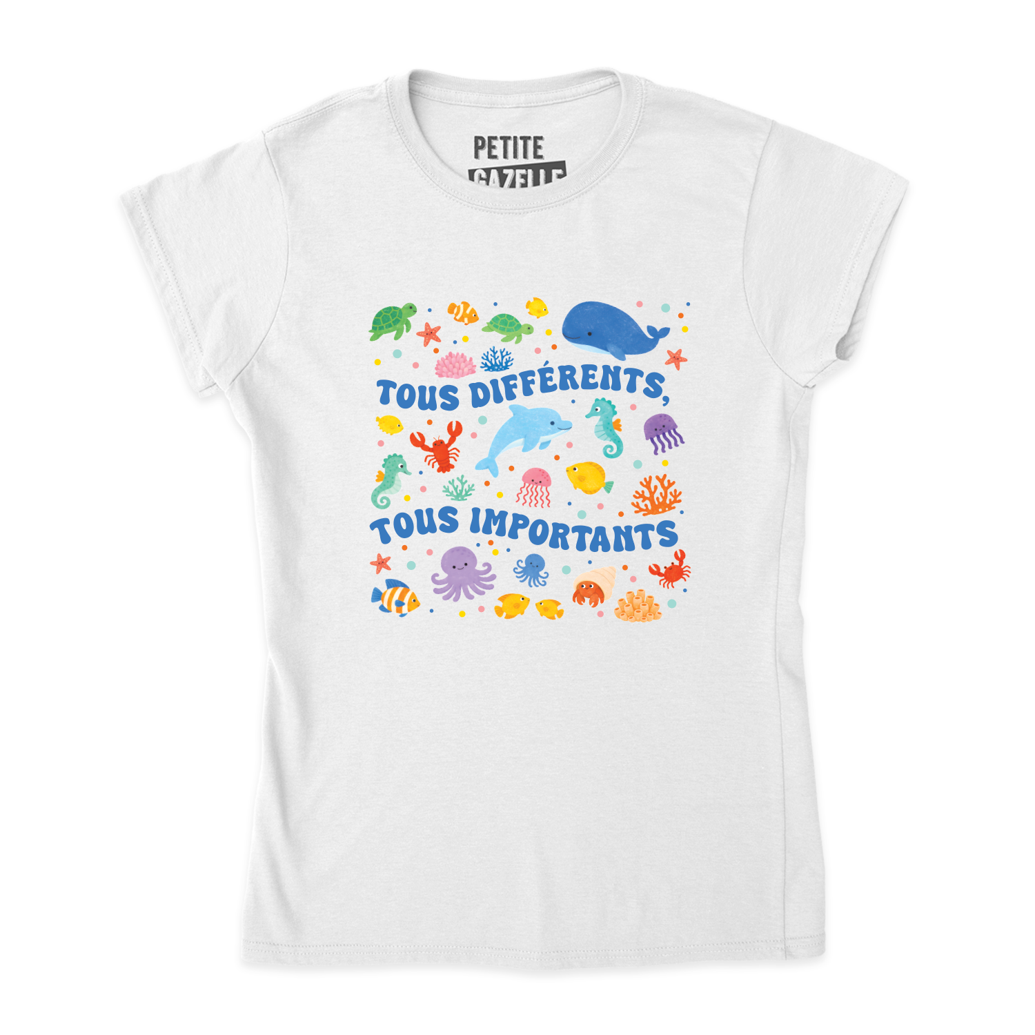 TSHIRT AJUSTÉ | Tous différents, tous importants