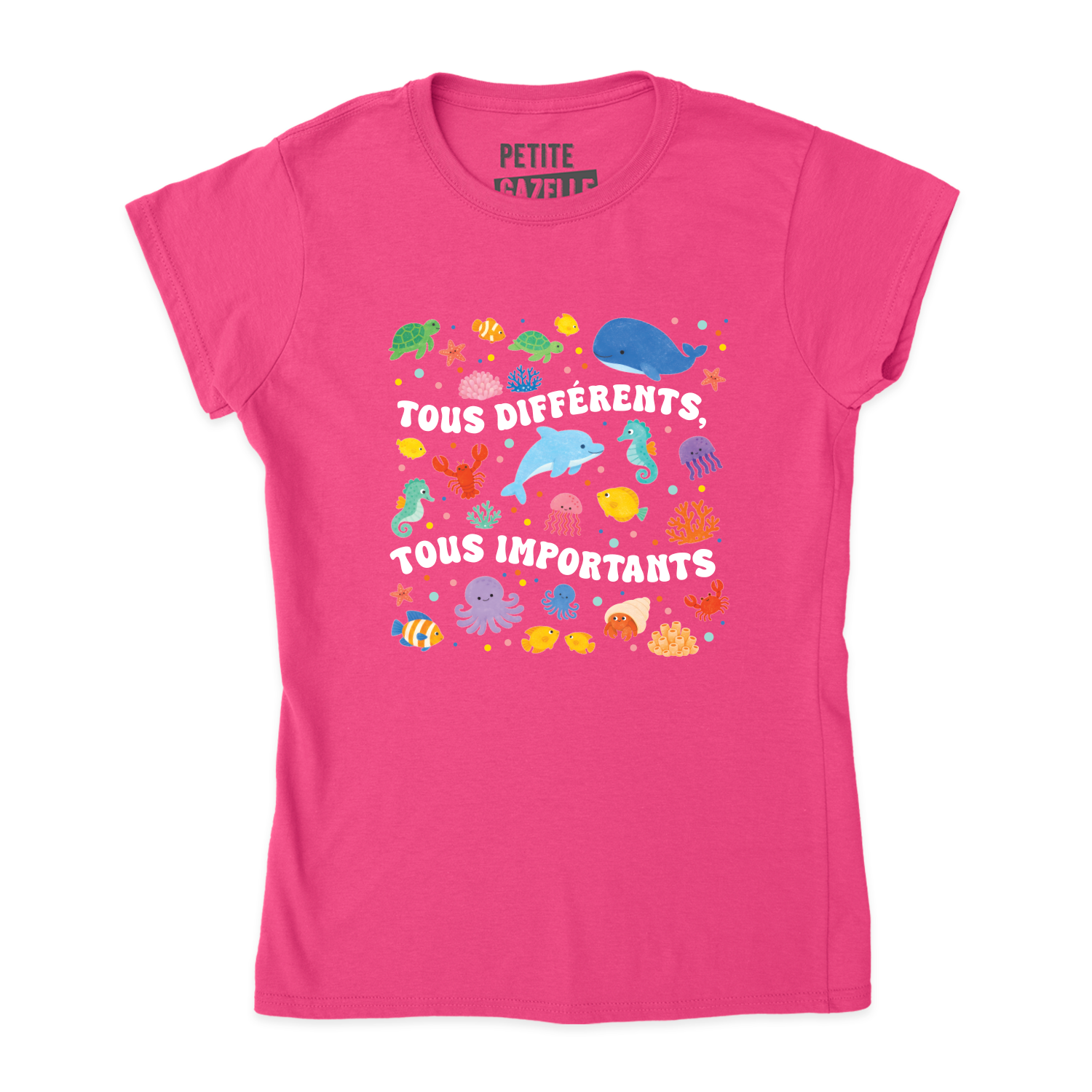 TSHIRT AJUSTÉ | Tous différents, tous importants