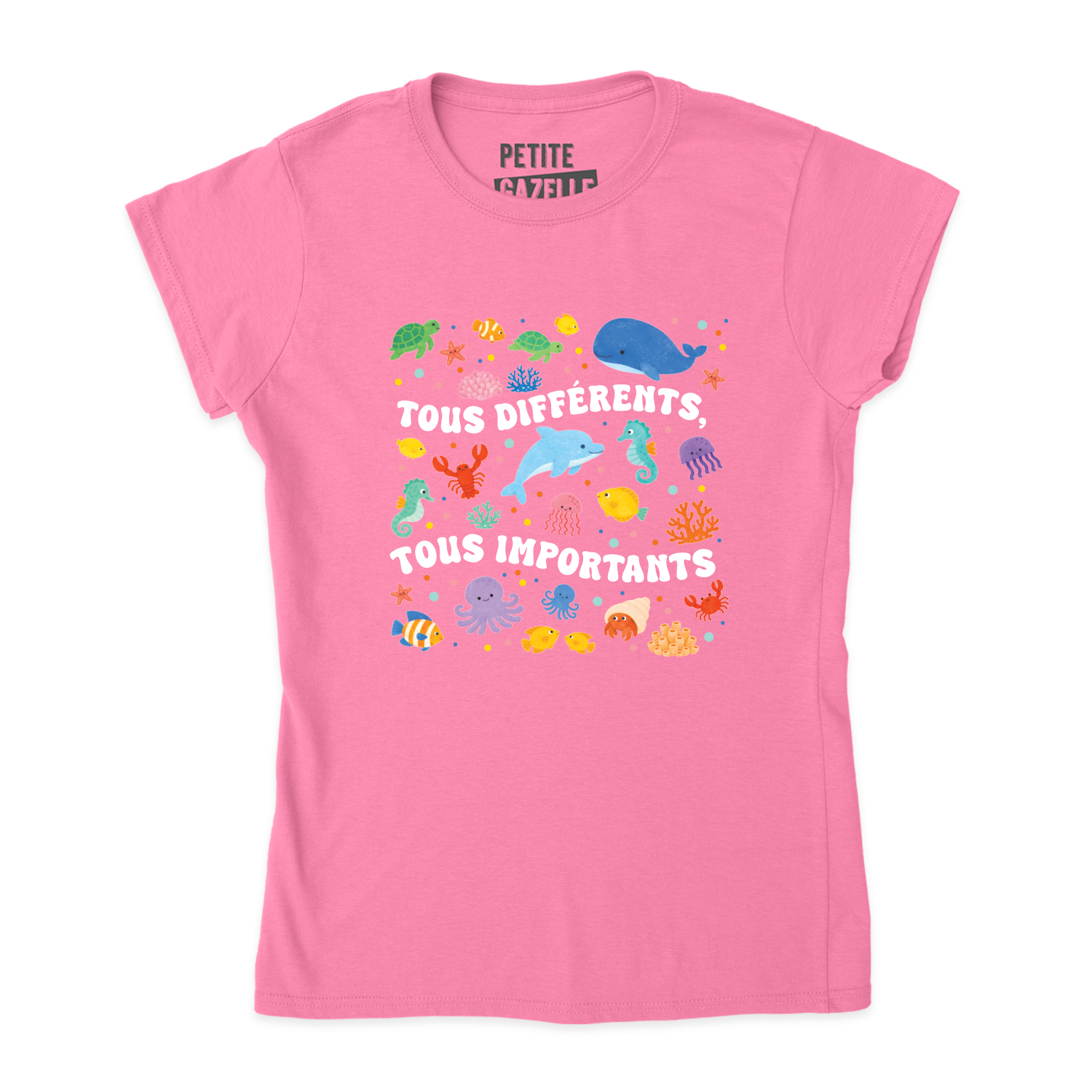 TSHIRT AJUSTÉ | Tous différents, tous importants