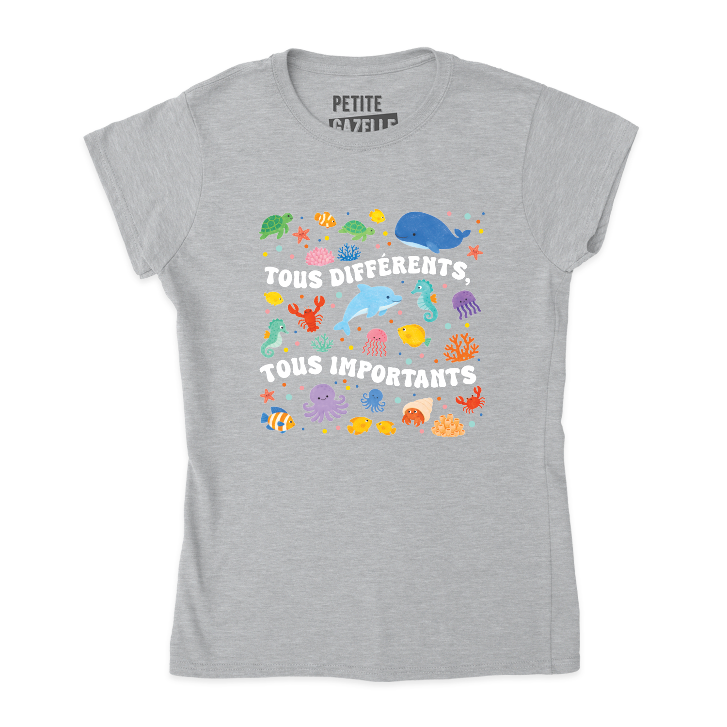 TSHIRT AJUSTÉ | Tous différents, tous importants