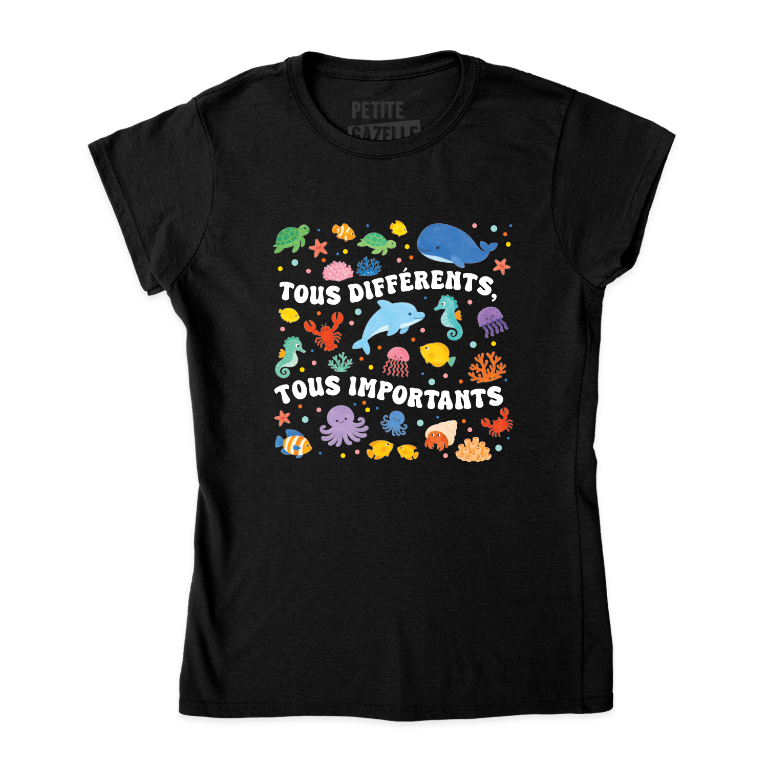TSHIRT AJUSTÉ | Tous différents, tous importants
