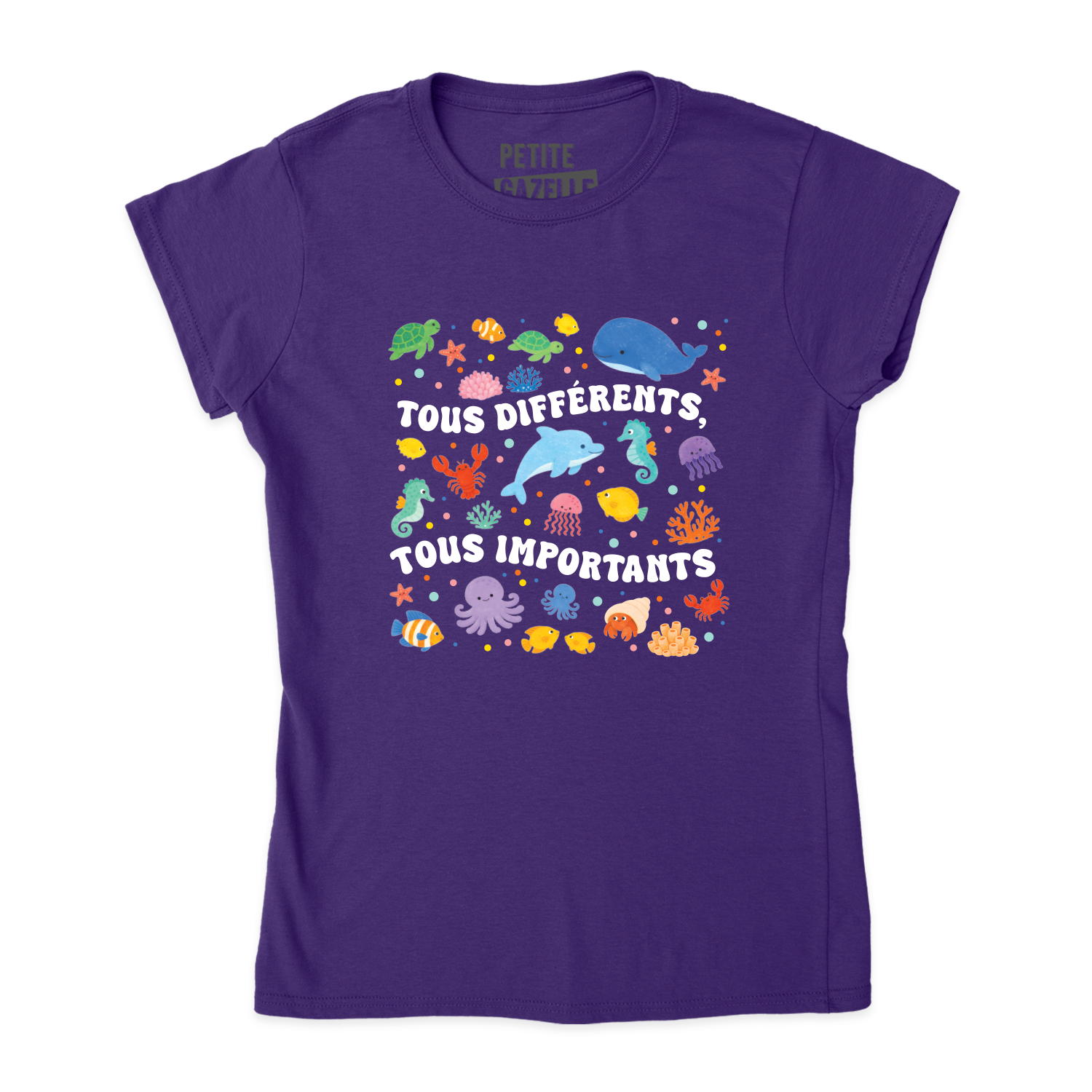 TSHIRT AJUSTÉ | Tous différents, tous importants