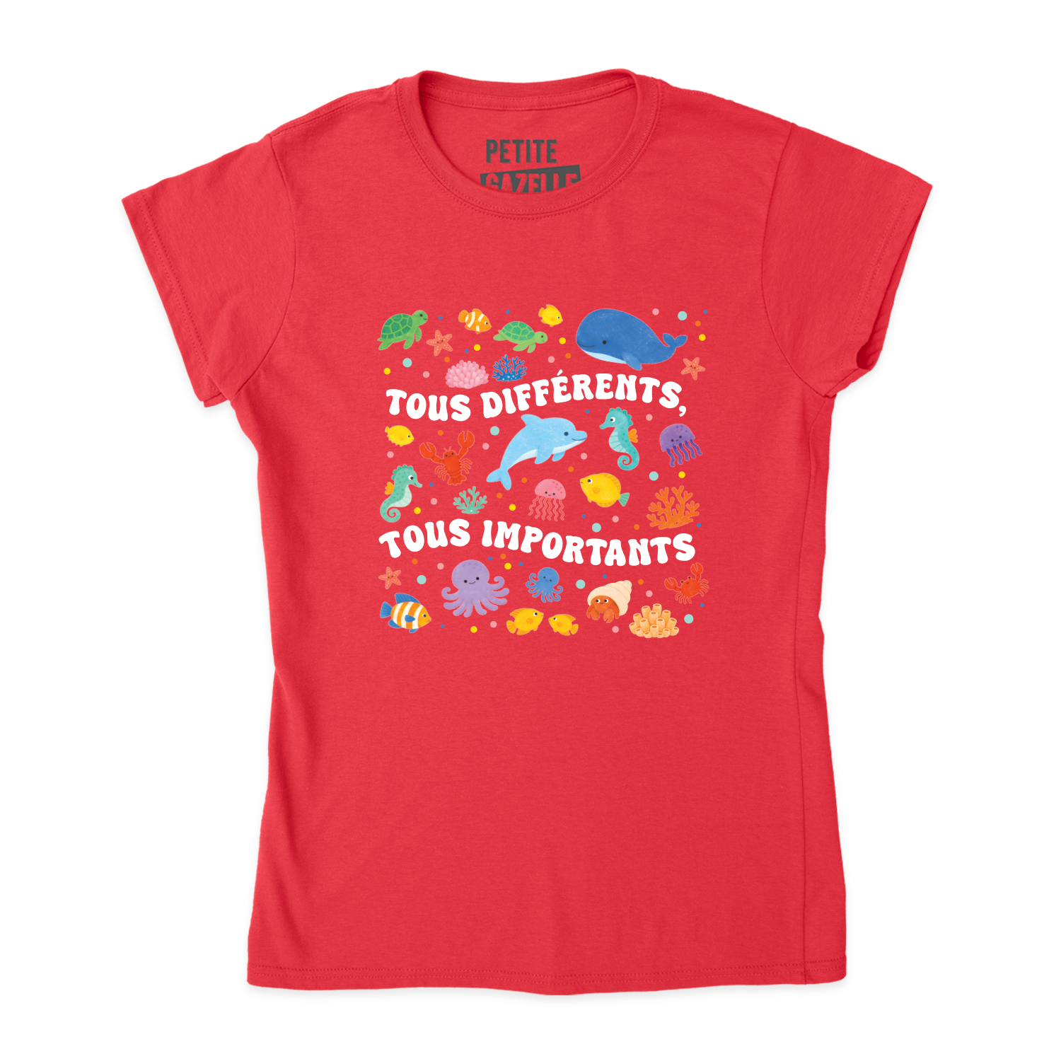 TSHIRT AJUSTÉ | Tous différents, tous importants