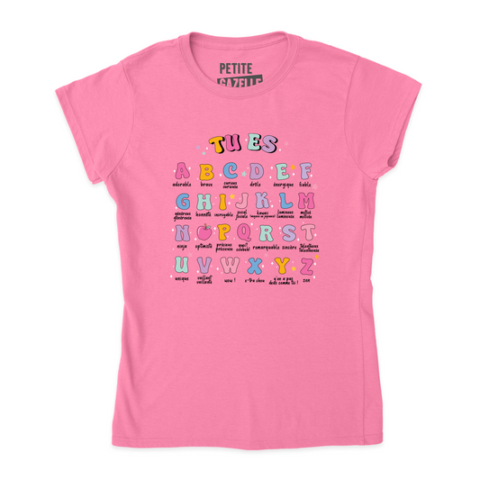 TSHIRT AJUSTÉ | Tu es