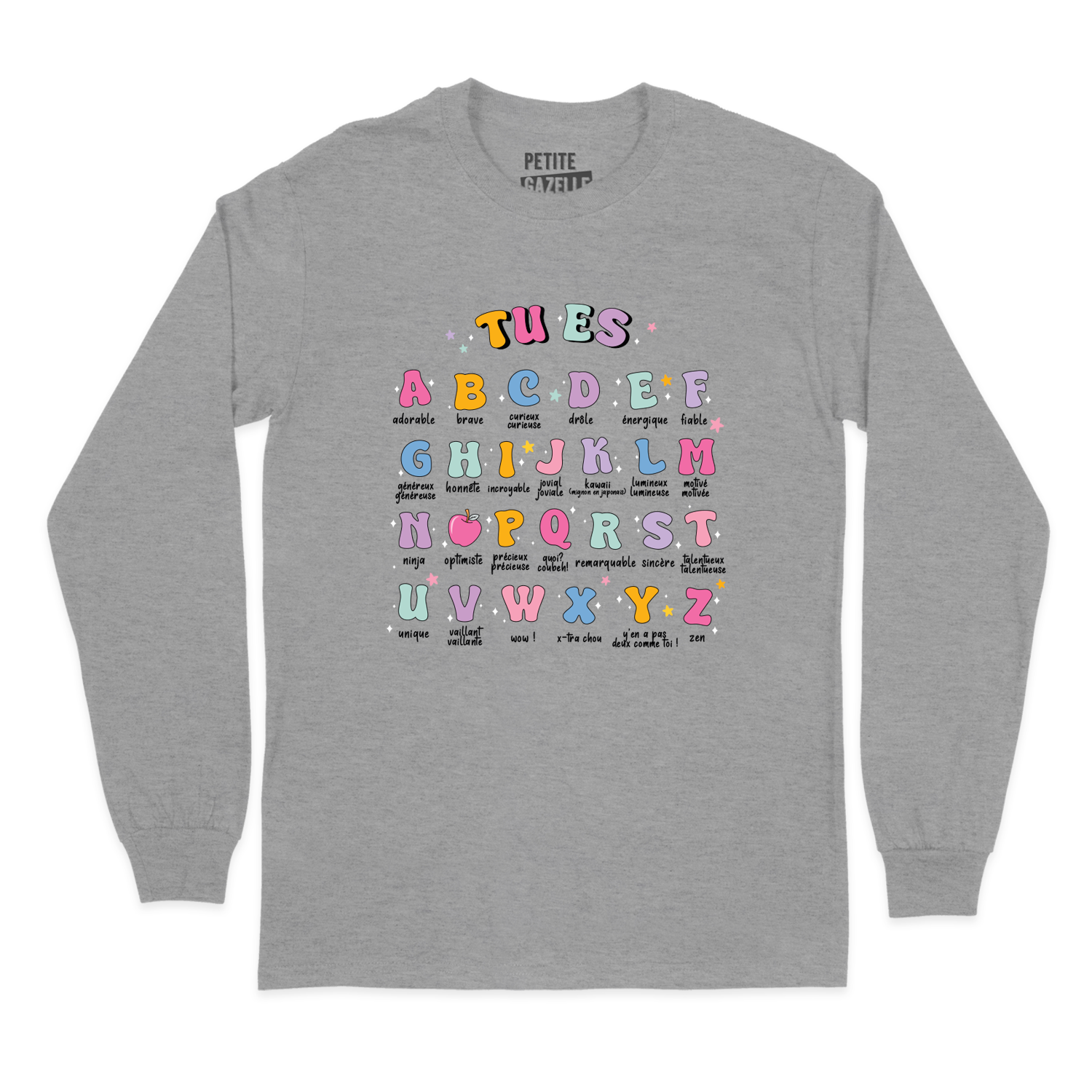 T-SHIRT À MANCHES LONGUES | Tu es