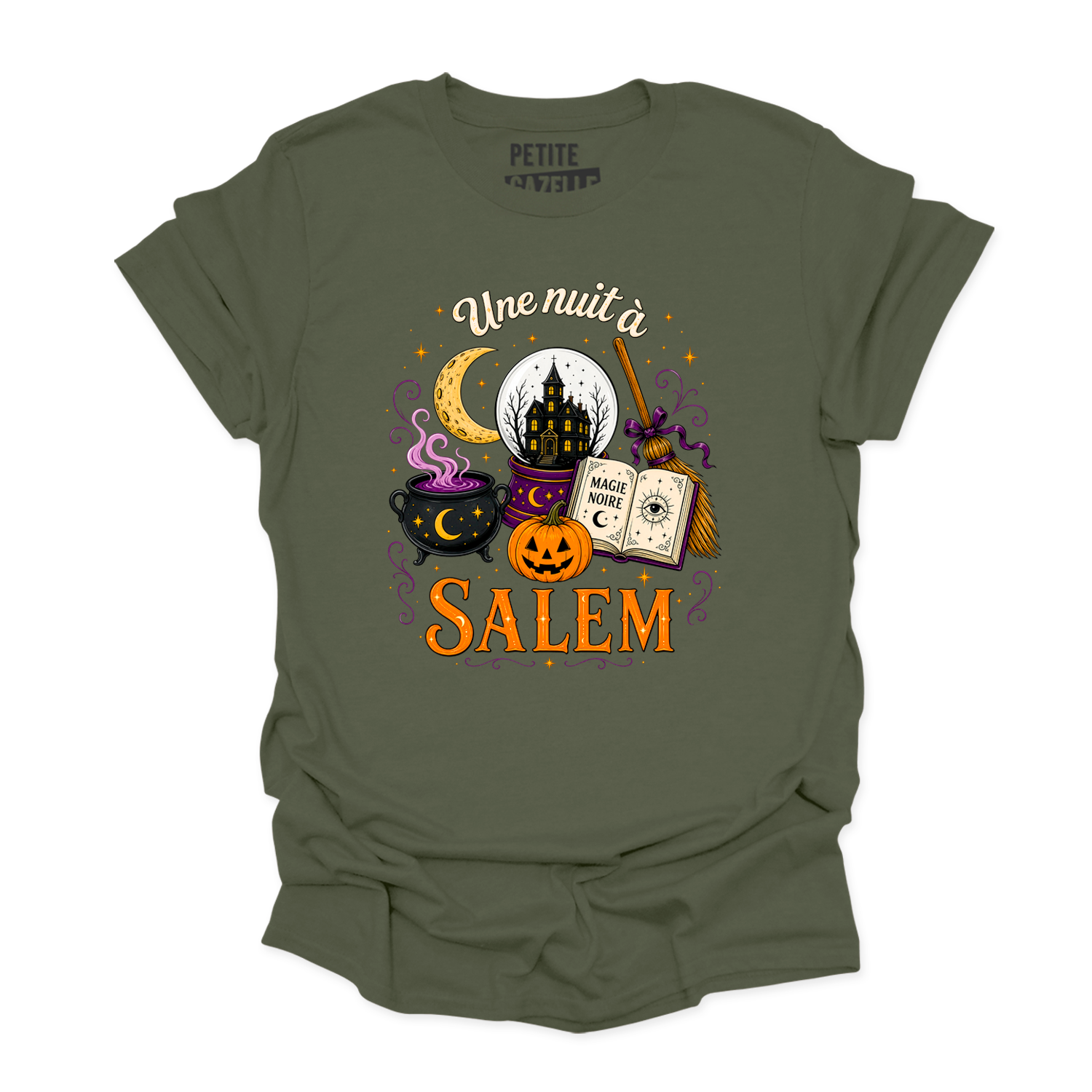 T-SHIRT COL ROND | Une nuit à Salem