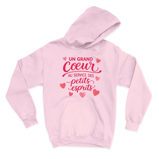 HOODIE | Un grand coeur au service des petits esprits